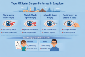 Types Of Squint Surgery Performed In Bangalore