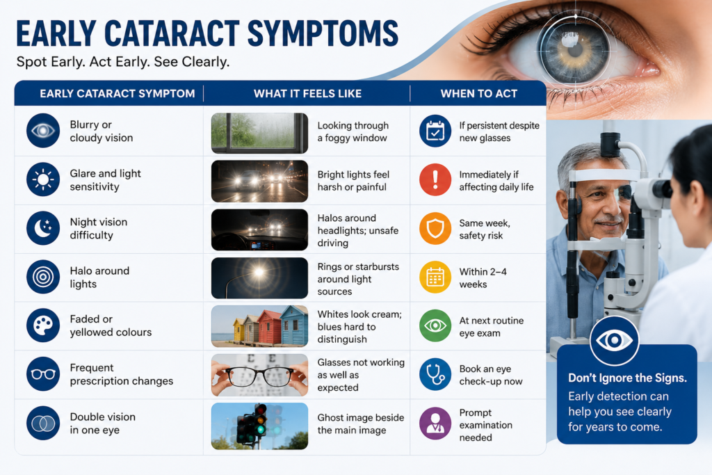 7 Cataract Symptoms You Should Not Ignore