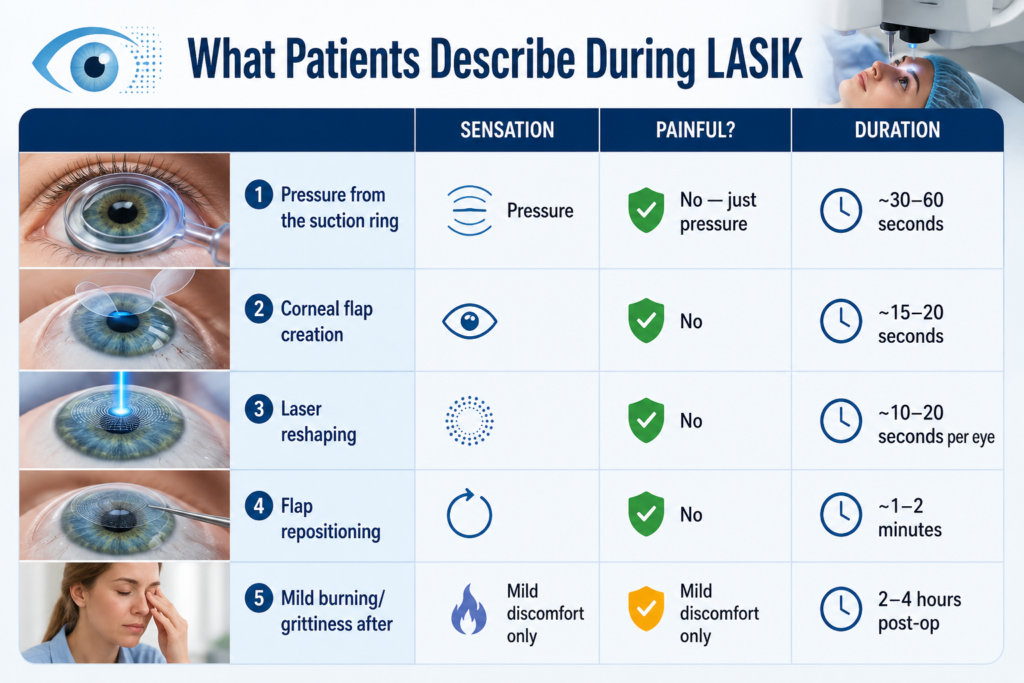 Is LASIK Painful? What Patients Actually Feel