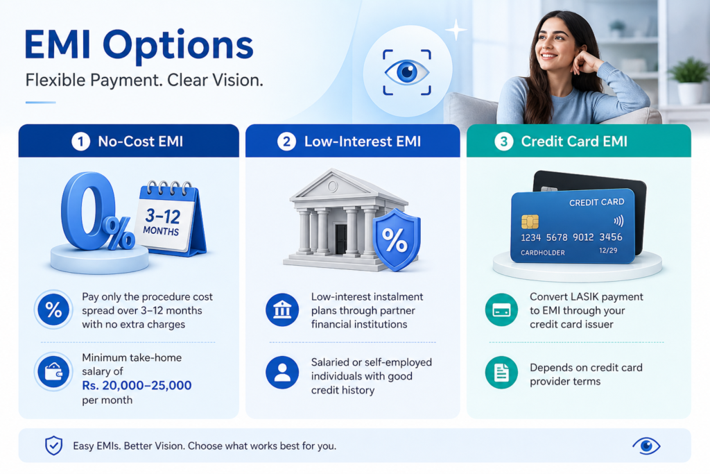 LASIK Surgery EMI and Financing Options in Bangalore