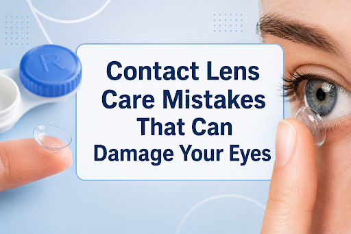 Contact Lens Care Mistakes