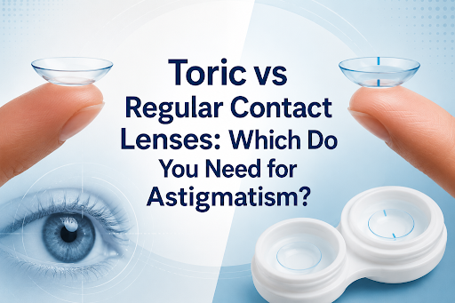 Toric vs Regular Contact Lenses