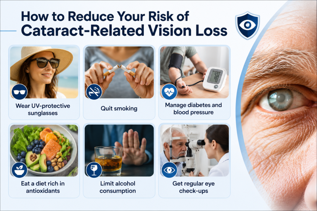 How to Reduce Your Risk of Cataract-Related Vision Loss